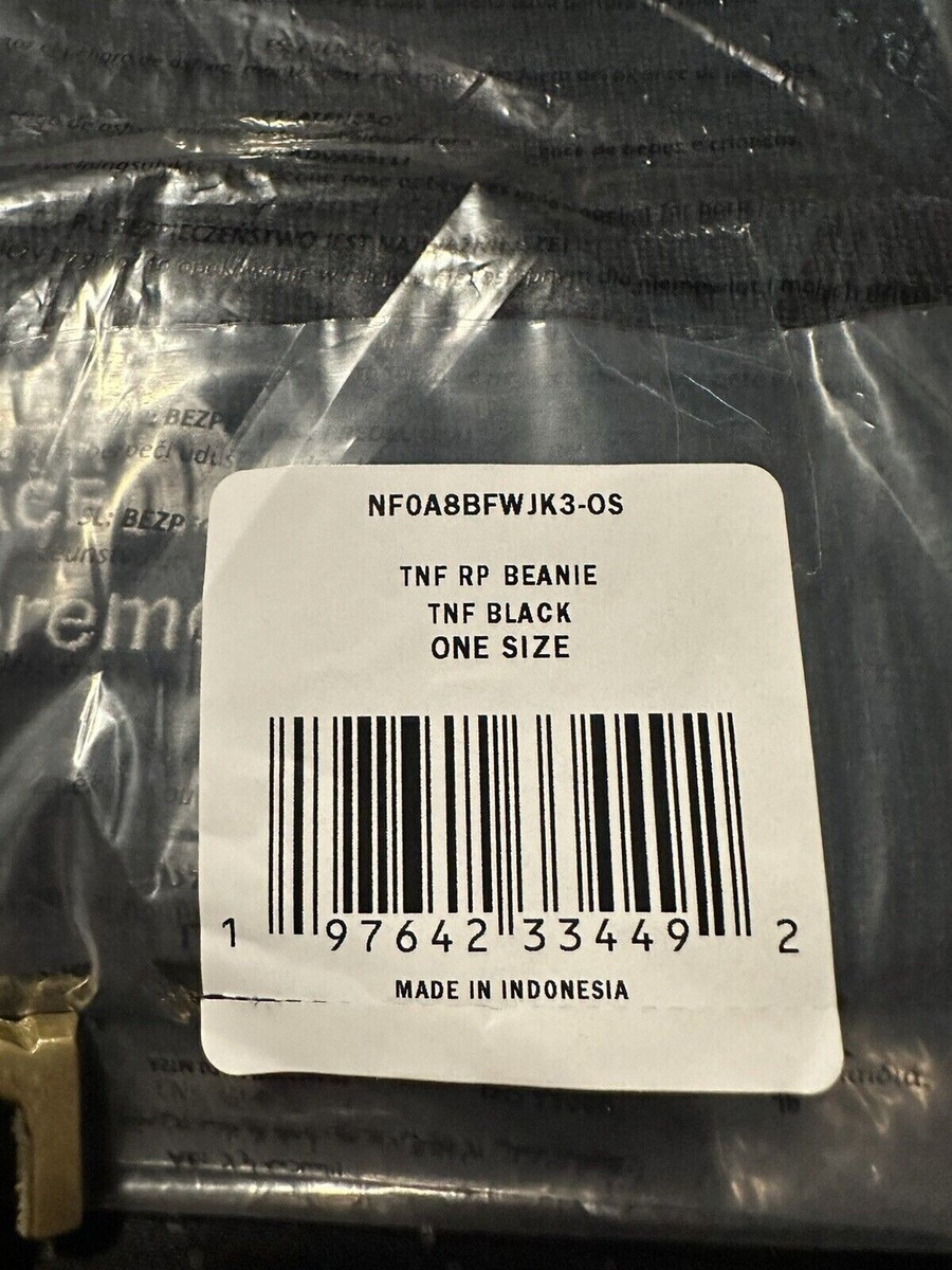 NWT Supreme x The North Face Beanie (FW24) Black | eBay