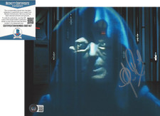 CLIVE REVILL SIGNED STAR WARS EMPIRE STRIKES BACK EMPEROR 8x10 PHOTO C COA BAS