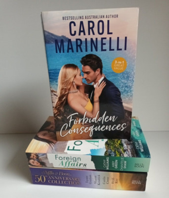 Mills & Boon Recent Bulk Lot x3  Sexy Romance Mediterranean Theme