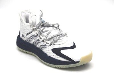 Adidas Pro Boost Low Basketball Shoe-FW9501 NAVY/WHITE MEN'S SIZE 8