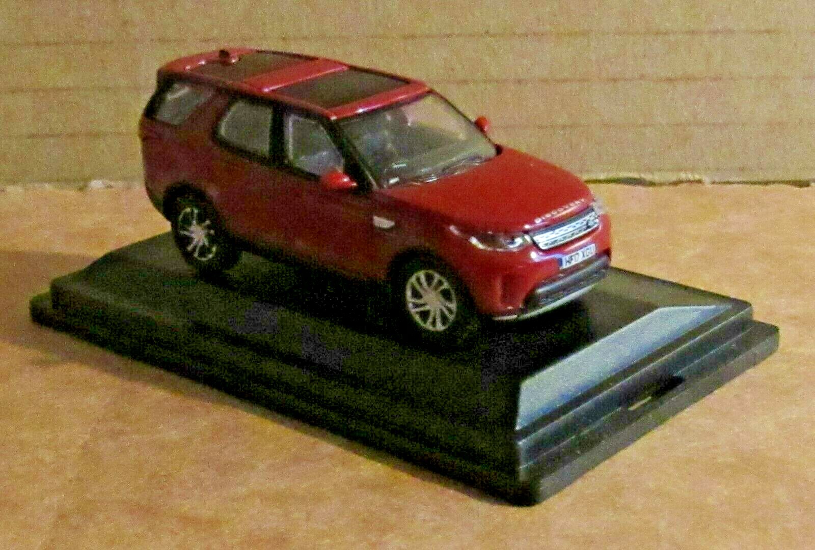 OXFORD DIECAST LAND ROVER DISCOVERY 5 FIRENZE RED 1:76 SCALE MODEL CAR