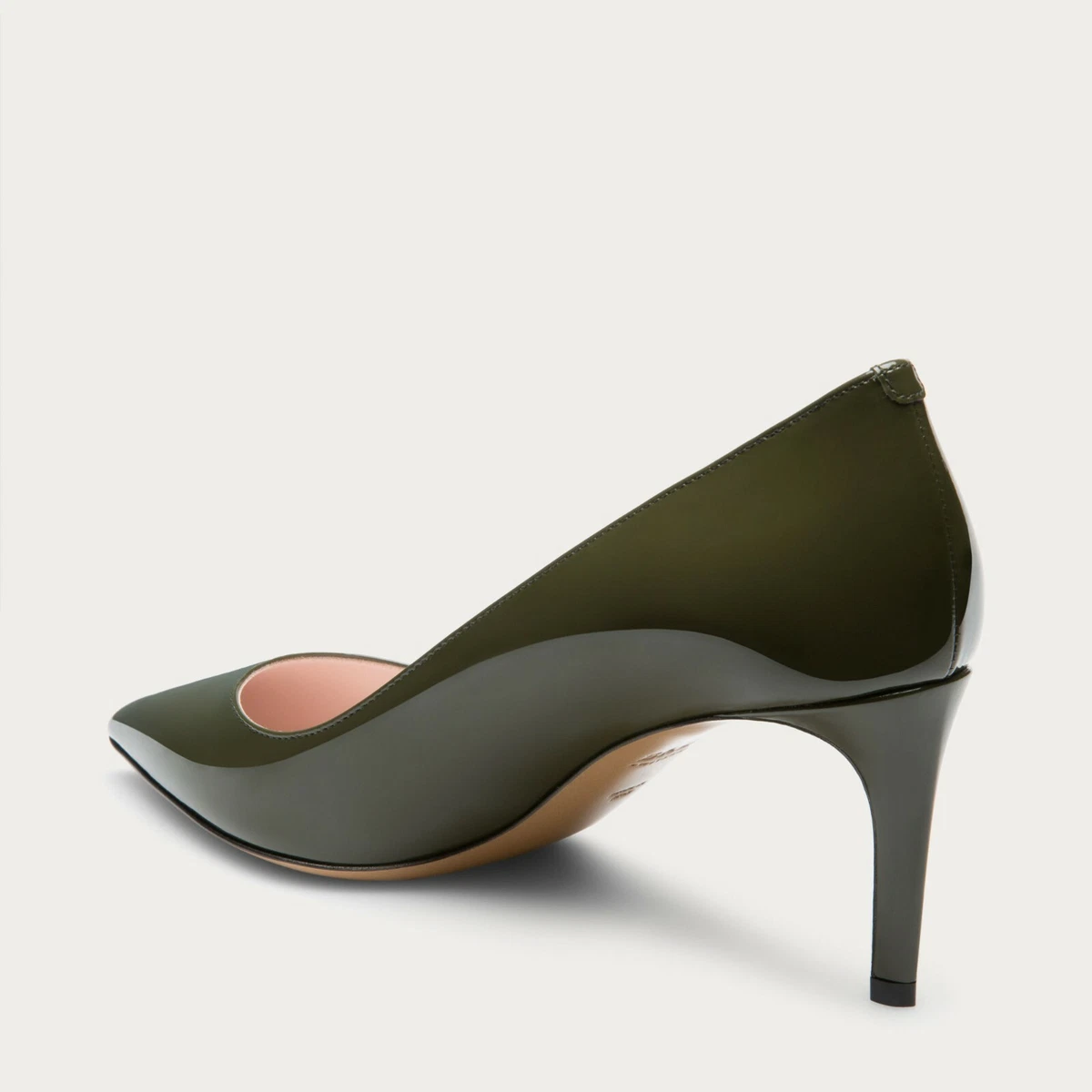 Khaki green court shoes sales