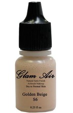 Airbrush Makeup Foundation Satin S6 Golden Beige Water-based Makeup Lasting All