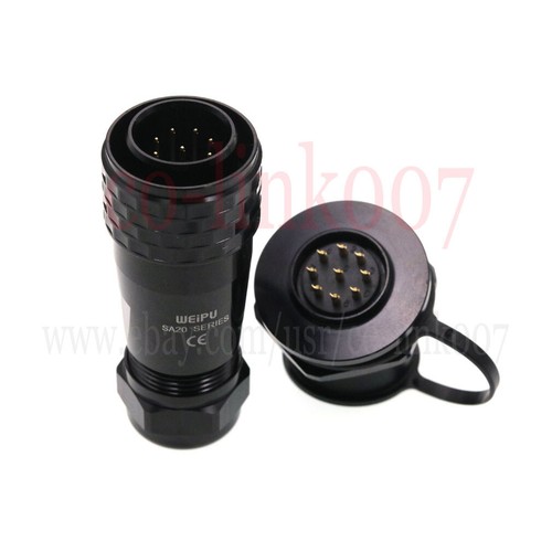 WEIPU SA20 2/3/4/5/6/7/8/9/12/15 Pin SA2010 SA2015 Aviation Waterproof Plug IP67 - Picture 17 of 32