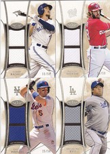 2014 Topps Tier One Jayson Werth /50 Jersey Dual Relic Nationals