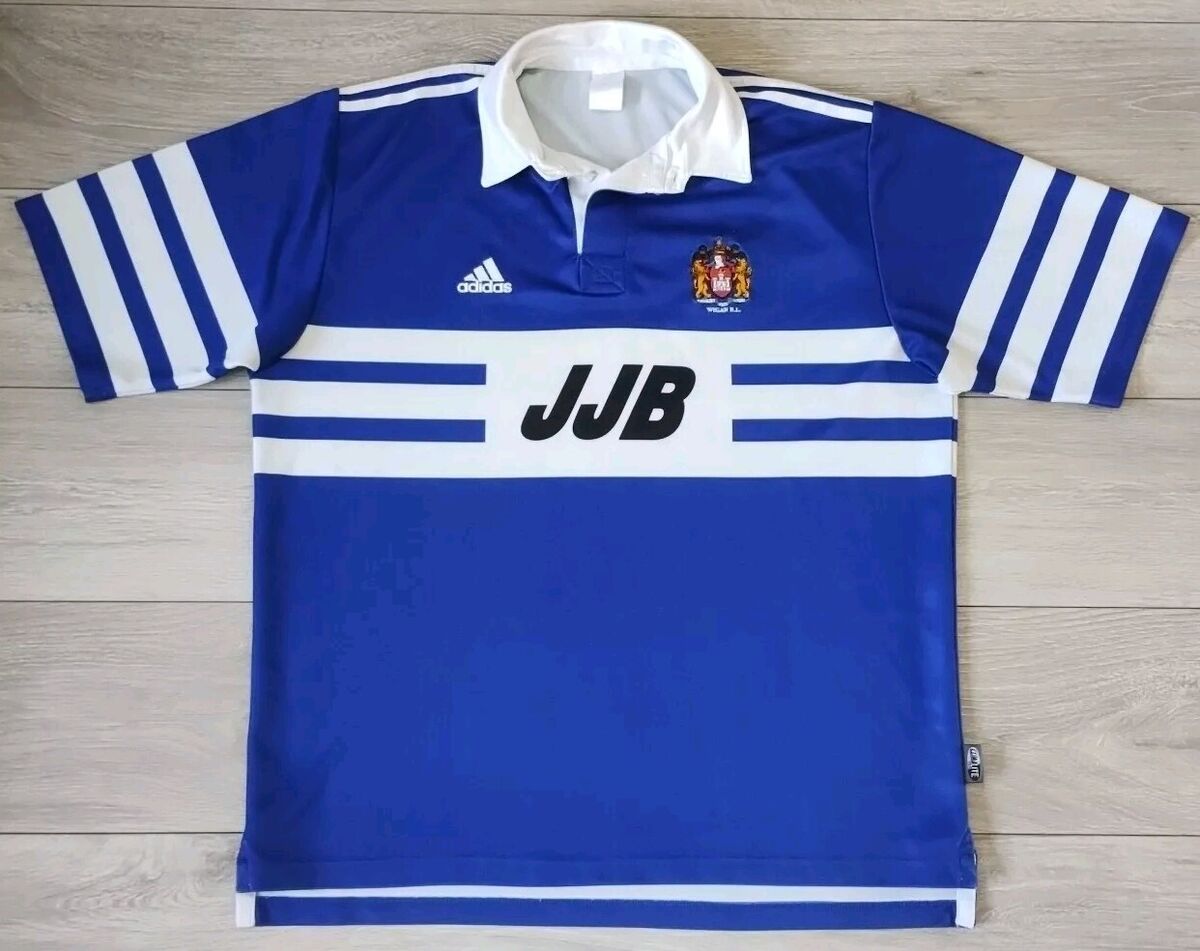 Wigan Warriors Rugby League Away Shirt 2000/2001 - Adidas XL