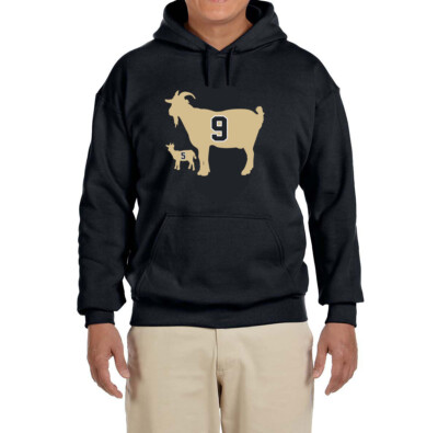 white branded sweatshirt