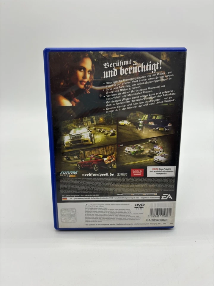 Sony PS2 Playstation 2 Need for Speed Most Wanted in OVP - Bild 4 von 4