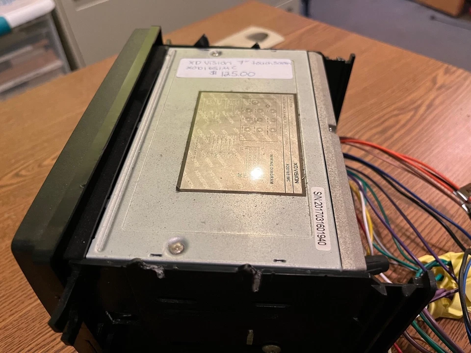 XD VISION X0D1651MC 7" MULTIMEDIA TOUCH SCREEN RADIO NAVIGATION SYSTEM USED - Image 4 of 4