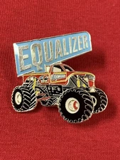 Equalizer Monster Truck collectible lapel pin, tie tack, hatpin museum 4X4