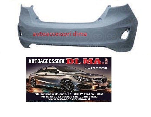 PARAURTI POSTERIORE CON PRIMER FORD FIESTA DAL 2017 IN POI NUOVO SPED GRATIS