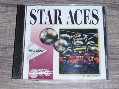 Star Aces PC CD-ROM 1995 Personal Companion Sofsource game for Windows 95/3.1