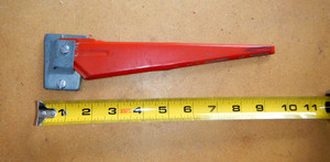 VINTAGE Rural Mailbox Flag Red used mail box USA