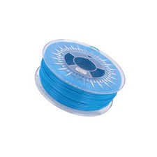 PETG-1.75-BLUE Filament: PET-G Ø: 1,75mm azurblau 220-250°C 1kg DEVIL DESIGN