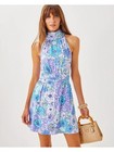 Lilly Pulitzer NWT Wyota Skirted Romper Multi Let It Gogh Ladies Size MED FLORAL — photo 3