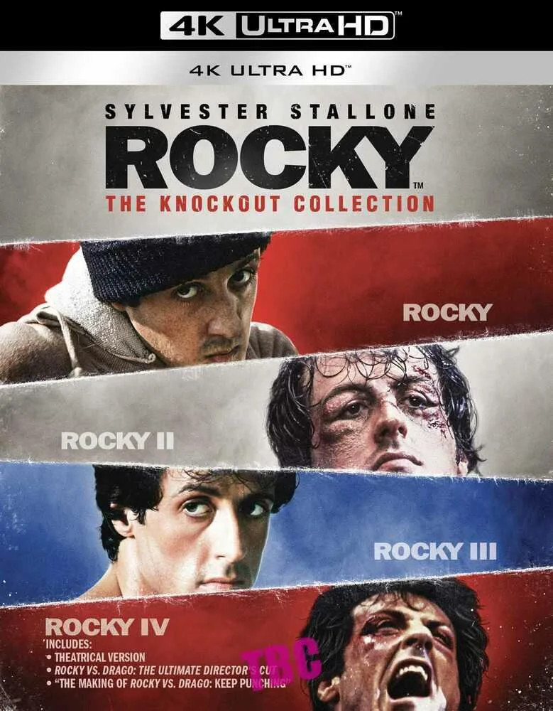 Rocky I to IV Collection (4 Films) 4K Ultra HD