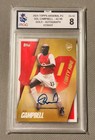 RARE Sol Campbell MGC 8 Auto 10 /49 23/24 Topps Arsenal GOLD #CGSC not PSA Card