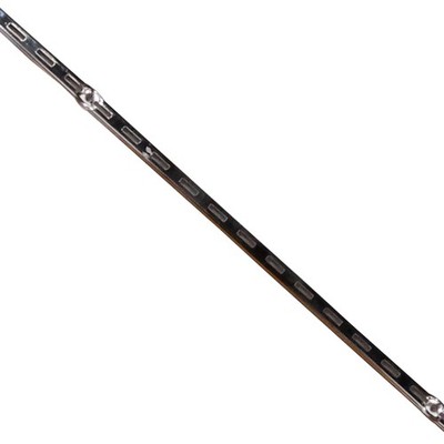 SSWBasics 5 foot Chrome Slotted Standard ½ inch slots 1 inch on center