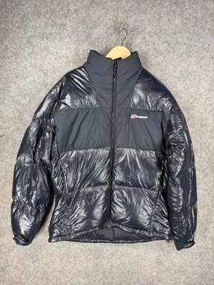 Berghaus Jacke Herren Größe Large Navy Wasserabweisend Puffer Isoliert Outdoor