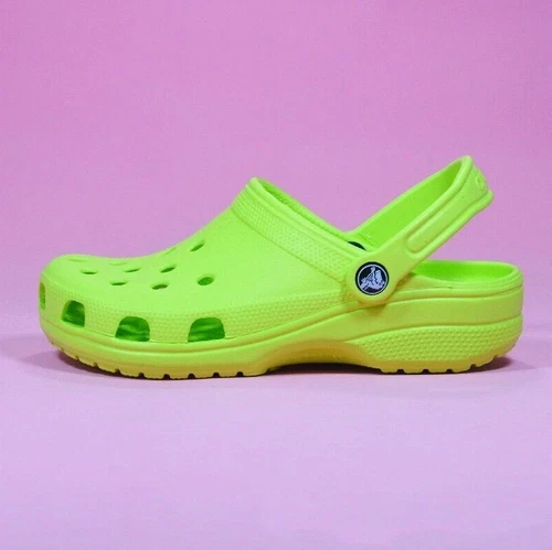 New Crocs Clog Unisex Lime Green Comfortable