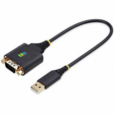 StarTech 1ft 30cm USB to Serial Adapter Cable 1p1ffcusbserial
