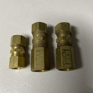 Compression Union Fittings - Lot of 3