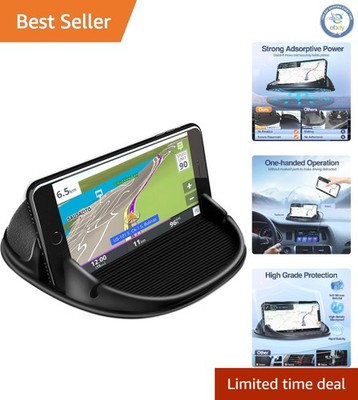 Versatile Non-Slip Car Phone Mount - Universal Compatibility for Safe Driving