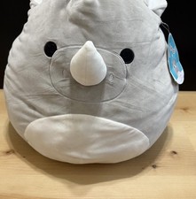 Squishmallows Irving the Rhino 16" large plush with tag