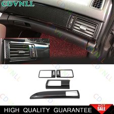 For Honda Accord 9TH 13-2017 Carbon Fiber Central Console Air Outlet Vent Cover