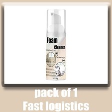 2-in-1 Foaming Car Seat Cleaner Fabric Upholstery Stain Remover Wash Foam 300ml