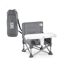 Bright Starts Pop 'N Sit Portable Booster, Indoor/Outdoor Use, Floor Seat with