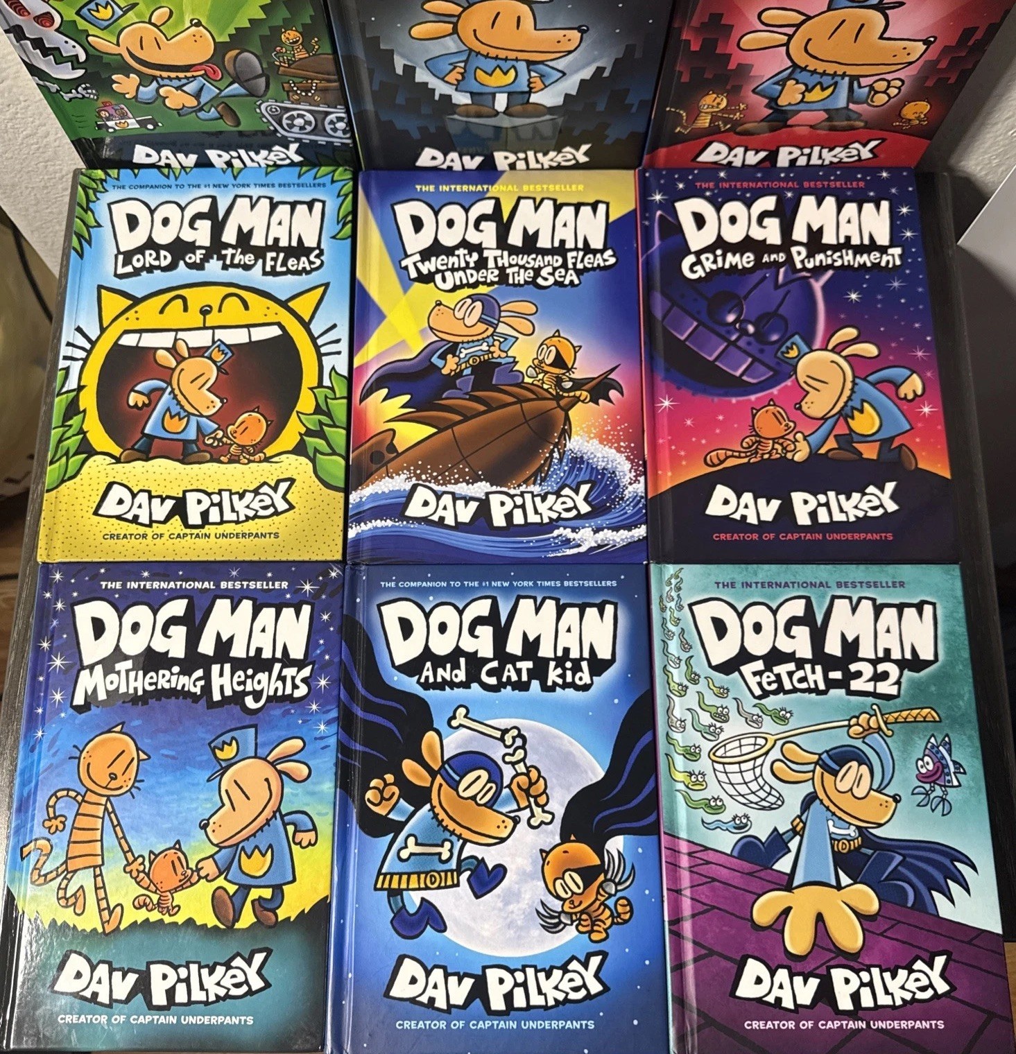 Lot of 11 Dog Man Books by Dav Pilkey | eBay