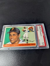 1955 Topps Roberto Clemente Rookie Card PSA EX 5