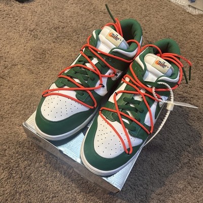 Size 12 - Nike Dunk Low x OFF-WHITE Pine Green 2019