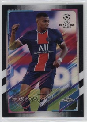 2020 Chrome X Steve Aoki UEFA Champions League 26/99 Kylian Mbappe Mbappé 14tf