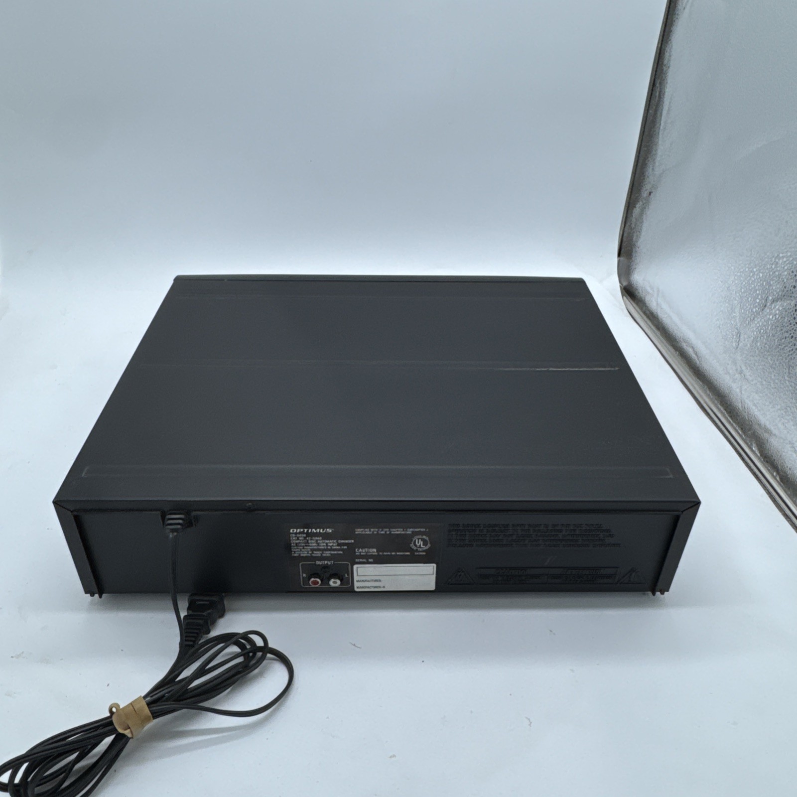 Optimus Compact disc Changer Professional Series CD-6400 NO REMOTE