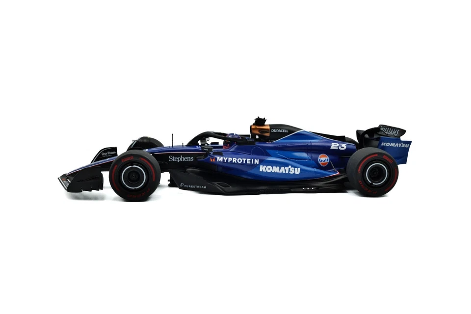 PROMO Williams F1 SAUDI ARABIA GP A.Albon 2024 1/18 Solido Nuovo Scatola... - Immagine 4 di 4