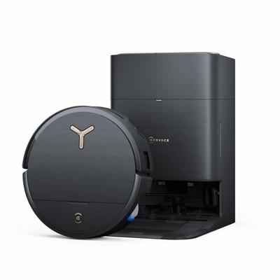 Ecovacs DEEBOT Saugroboter Schwarz Saugwischroboter  Akkusauger
