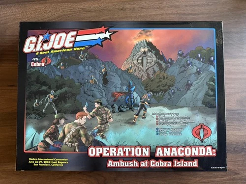 G.I. Joe 2003 Convention Exclusive OPERATION ANACONDA Complete Set w/ Paperwork