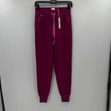 Figs Women's Boston Slim Jogger Scrub Pants - Dark Magenta - XXS - NWT