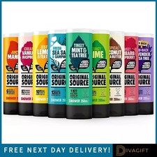 ORIGINAL SOURCE SHOWER GEL 100% NATURAL FRAGRANCE VEGAN PARABEN CRUELTY FREE NEW