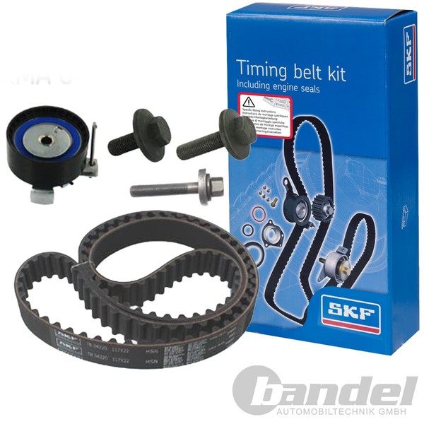 SKF ZAHNRIEMEN-SATZ Passend FüR Ford B-MAX C-MAX Ecosport Fiesta Focus Fusion-image