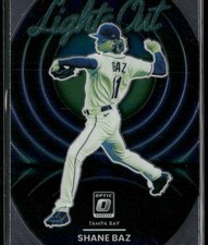 2022 Donruss Optic #LO-1 Shane Baz Lights Out Holo Prizm