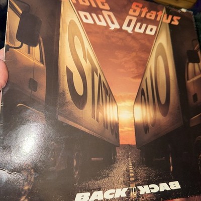 Status Quo Back to Back Vinyl LP Record Very Good Condition Fully Play Tested