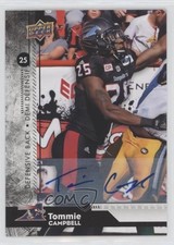 2018 Upper Deck CFL Auto Tommie Campbell #15 Auto 2o7