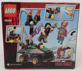 Lego 76008 Iron Man vs. The Mandarin: Ultimate Showdown Marvel NIB 100% Complete