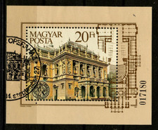 HUNGARY-1984.Souv.Sheet - Budapest Opera House USED!!! Mi Bl.173.