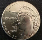 BU 1776-2026-D SEMIQUINCENTENNIAL  HALF DOLLARS *IN STOCK*  FREE  SHIPPING