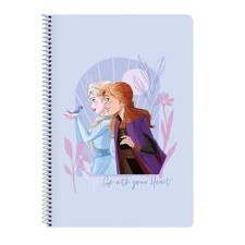 Agenda Frozen Believe Lilla A4 80 Pagine