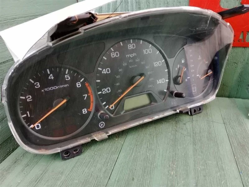 2000-2002 HONDA ACCORD SPEEDOMETER GAUGE INSTRUMENT CLUSTER W TACH FLAWS - Image 2 of 4
